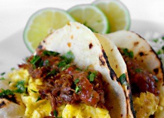 Texan Breakfast at Café Java, Austin Texas Café Java Bistro, Austin Texas