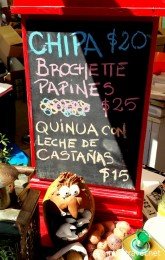 Chipa and Papas, Buenos Aires Market