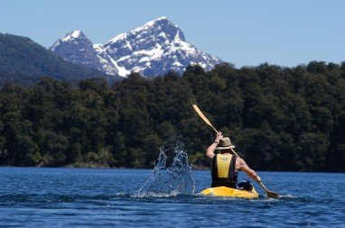 kayaking in Bariloche